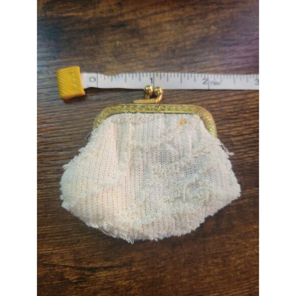 Vintage change purse with kiss lock clasp - Picture 2 of 4